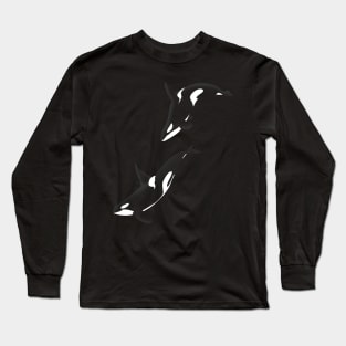 killer whales Long Sleeve T-Shirt